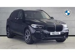 Black Used 2021 BMW X5 M Sport SUV | £43,330 (Good price)