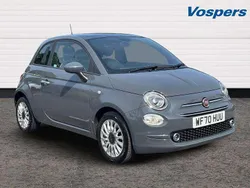 Grey Used 2020 Fiat 500 Lounge Hatchback | £13,500 (Expensive)