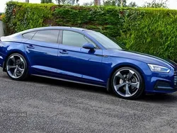 Blue Used 2017 Audi A5 S-Line Coupe | £14,650 (A bit pricey)