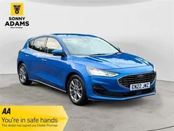 Blue Used 2022 Ford Focus Titanium Hatchback | £11,590 (Good price)