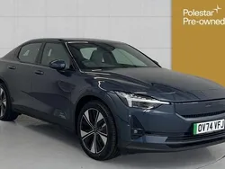 Blue New 2024 Polestar 2 Long Range Dual motor Sedan | £34,993