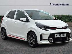 White Used 2023 Kia Picanto GT-Line Hatchback | £14,516 (Fair price)