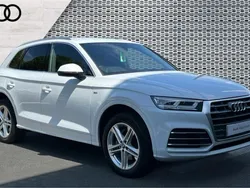 White Used 2018 Audi Q5 S-Line SUV | £22,014 (Fair price)