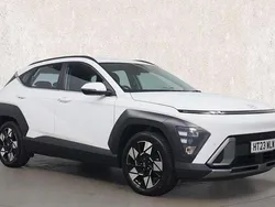 White Used 2023 Hyundai Kona Advanced SUV | £21,600 (Fair price)