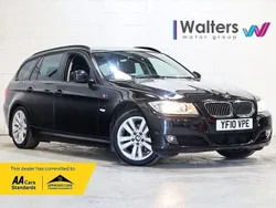 Black sapphire metallic paint Used 2010 BMW 318 Estate | £6,000 (Expensive)