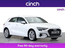 White Used 2022 Audi A3 e-tron Sport Hatchback | £20,549 (Fair price)