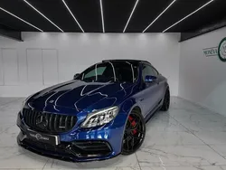 Blue Used 2018 Mercedes C63 AMG AMG Coupe | £36,995 (Fair price)