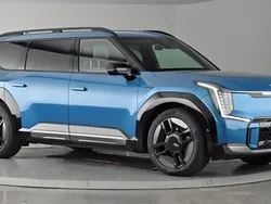 Blue Used 2024 Kia EV9 3 SUV | £56,990 (Expensive)