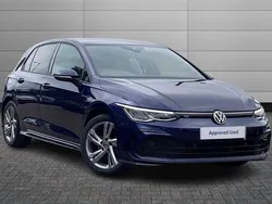Blue Used 2022 VW Golf VIII R-line Hatchback | £22,995 (A bit pricey)