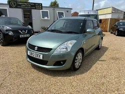Green Used 2013 Suzuki Swift SZ4 Hatchback | £7,995 (A bit pricey)
