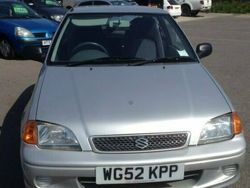 Used 2002 Suzuki Swift Hatchback | £1,389