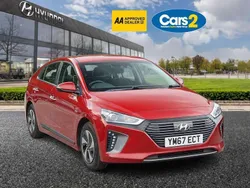 Red Used 2017 Hyundai Ioniq Premium Sedan | £10,490 (A bit pricey)