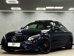 Blue Used 2017 Mercedes C63 AMG AMG Line Premium Plus Coupe | £14,490 (Fair price)