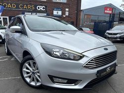 Silver Used 2017 Ford Focus Titanium Hatchback | £5,995 (Good price)