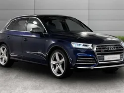 Blue Used 2018 Audi SQ5 S-Line SUV | £28,707 (Fair price)