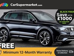 Black Used 2023 VW Tiguan R-line SUV | £27,697 (Good price)