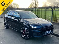 Black Used 2023 Audi SQ7 Design SUV | £74,495 (Expensive)