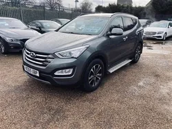 Silver Used 2016 Hyundai Santa Fe Premium SUV | £12,495 (Fair price)