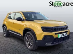 Grey New 2025 Jeep Avenger EV Altitude SUV | £24,995 (Super price)