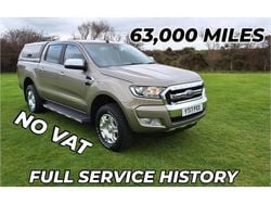 Silver Used 2017 Ford Ranger Limited Pickup | £16,495 (Expensive)