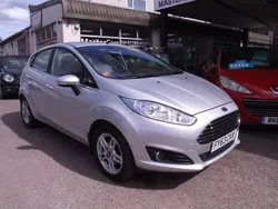 Silver Used 2013 Ford Fiesta Zetec Hatchback | £4,850 (Fair price)