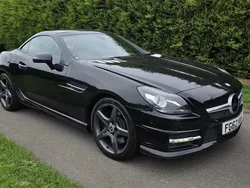 Black Used 2012 Mercedes SLK200 AMG Cabriolet | £9,495 (Fair price)