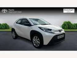 White Used 2023 Toyota Aygo PURE Hatchback | £11,940 (Fair price)