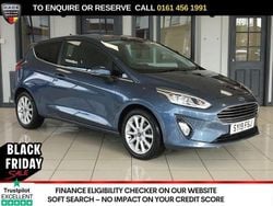 Blue Used 2019 Ford Fiesta Titanium Hatchback | £10,470 (Good price)
