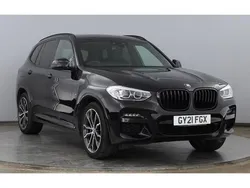 Black Used 2021 BMW X3 M Sport SUV | £29,995 (Good price)
