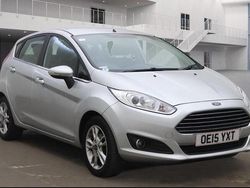 Silver Used 2015 Ford Fiesta Zetec Hatchback | £4,250 (Fair price)