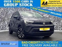 Black Used 2022 Vauxhall Crossland Design Edition SUV | £12,195 (Fair price)