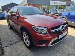 Red Used 2018 Mercedes GLC250 Premium SUV | £20,995 (Fair price)