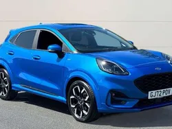Blue Used 2022 Ford Puma ST-Line X Hatchback | £16,920 (Fair price)