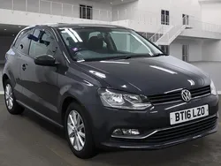 Grey Used 2016 VW Polo Match Hatchback | £6,495 (Good price)