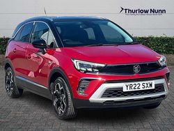 Red Used 2022 Vauxhall Crossland Ultimate SUV | £13,750 (Good price)