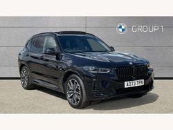 Black Used 2023 BMW X3 M Sport SUV | £45,495 (Fair price)