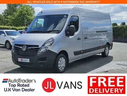 Silver Used 2021 Vauxhall Movano Edition Van | £14,450 (Fair price)