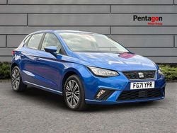 Blue Used 2021 Seat Ibiza SE Technology Hatchback | £12,495 (Fair price)