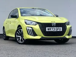 Yellow Used 2024 Peugeot 208 Active Hatchback | £14,795 (Fair price)