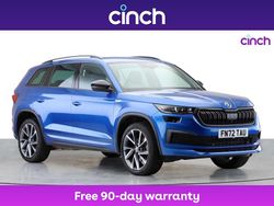 Blue Used 2022 Skoda Kodiaq SportLine SUV | £27,999 (Fair price)