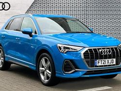 Blue Used 2021 Audi Q3 S-Line SUV | £25,376 (Good price)
