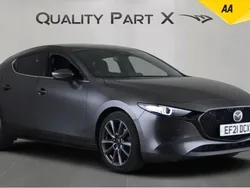 Grey Used 2021 Mazda 3 Inclusive Hatchback | £13,679 (Good price)