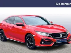 Rallye red Used 2021 Honda Civic Sport | £19,325 (Fair price)