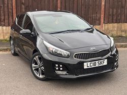 Black Used 2018 Kia Ceed GT-Line Hatchback | £7,645 (Fair price)