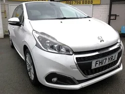 White Used 2017 Peugeot 208 Allure Hatchback | £4,295 (Fair price)