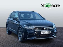 Black Used 2023 VW Tiguan R-line Edition SUV | £27,290 (Fair price)