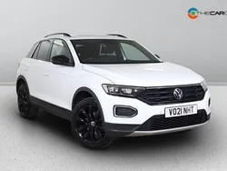 White Used 2021 VW T-Roc Black Edition SUV | £18,192 (Good price)