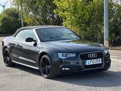 Black Used 2013 Audi A5 Cabriolet S-Line Cabriolet | £5,995 (Good price)
