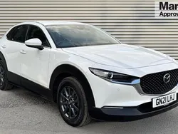White Used 2021 Mazda CX-30 SUV | £14,997 (Good price)
