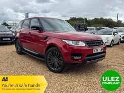 Red Used 2018 Land Rover Range Rover Sport HSE Dynamic SUV | £27,350 (Fair price)